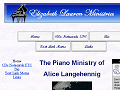 Elizabeth Lauren Ministries - The Inspirational Piano Music and Photo Ministry of Alice Langehennig