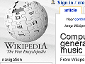 Computer-generated music - Wikipedia, the free encyclopedia