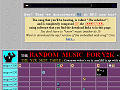The RANDOM MUSIC for Y2K Project