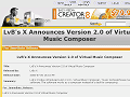 LvB's X Announces Version 2.0 of Virtual Music Composer - Free-Press-Release.com